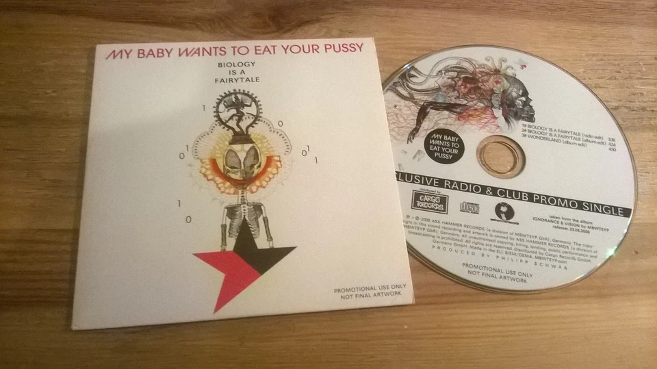 CD Indie My Baby Wants To Eat Your Pussy - Biology (3 Song) Promo ASS HAMMER cb - Bild 1 von 1
