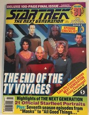STAR TREK THE NEXT GENERATION Magazine 1993-94 Vol 30 LN In COLTR. SLEEVE