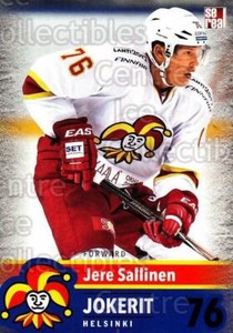 2015-16 Finnish Jokerit Helsinki Sereal #A23 Jere Sallinen
