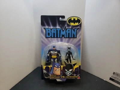 Batman La Serie Animada Cicatrices de Batalla Batman Vs. Catwoman 2002 Mattel Nuevo Foto 1 de 4