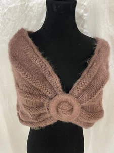 Qiviuk Qiviut Decke - Halstuch Umhang handgestrickt 100 % Alaska Moschus Ochse handgefertigt - Bild 1 von 8