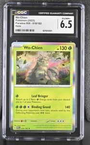 Wo-Chien 018/182 CGC 6.5 Paradox Rift 2023 Holofoil Pokemon Card Kouki Saitou - Picture 1 of 2