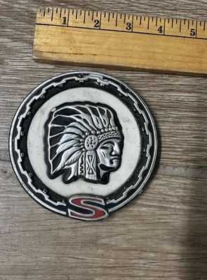 Jeep Cherokee Chief S 1970-1981 emblema/insignia guardabarros vintage Foto 1 de 4