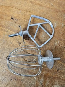 Original Original Kenwood Chef Ballon Schneebesen Teil 17544 & K Quirl Modell A701A - Bild 1 von 24