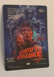 Goryo's Vengeance Poster FOIL NM Duskmourn Promo MTG Magic the Gathering - Picture 1 of 2