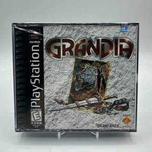 Grandia (PlayStation 1, 1999) Custodia rotta NUOVA/SIGILLATA - Foto 1 di 8