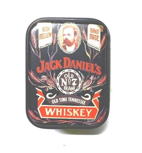 Jack Daniel's Whiskey Sammlerstück leere Dose mit abnehmbarem Deckel - Bild 1 von 4