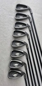 Callaway Great Big Bertha Tungsten Ti 3-PW RH Irons Light Flex RCH 96 38.5" VGC! - Picture 1 of 13