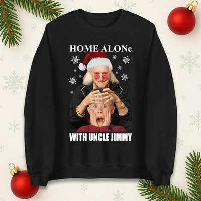 Funny Rude Jimmy Kevin Christmas Jumper, Xmas Festive Sweatshirt, Xmas Gift Top - Image 1 of 3