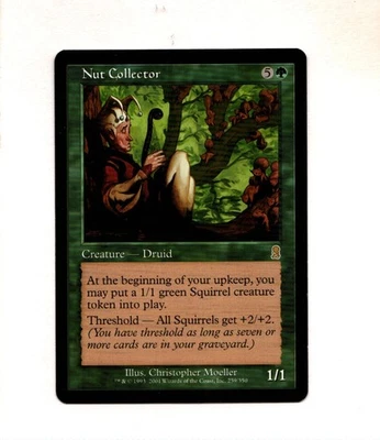 MTG Nut Collector SP/NM-  Odyssey Magic the Gathering ~ Free Shipping ~ - Image 1 of 2
