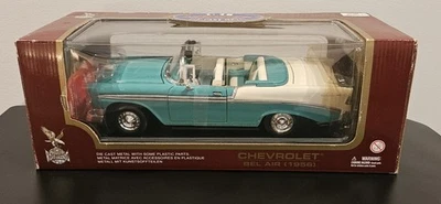 Road Legends 1956 Chevy Bel Air (Teal/White) 1:18 Diecast  - Image 1 of 4