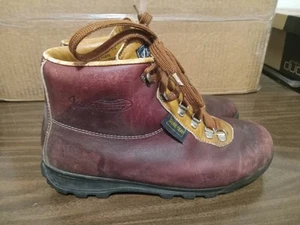 Vintage Vasque Gore-Tex Sundowner Skywalk 7536 Hiking Cowhide Boots Sz 9M Italy - Picture 1 of 8