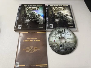 Fallout 3 Game of the Year Edition mit Schutzhülle (PlayStation PS3) CIB komplett - Bild 1 von 2