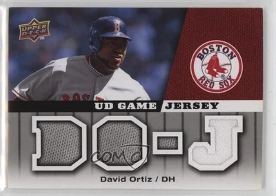 2009 Upper Deck UD Game Jersey David Ortiz #GJ-DO HOF - Image 1 of 2
