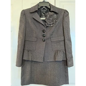 Traje falda de 2 piezas para mujer Nine West--talla 4 - Imagen 1 de 21