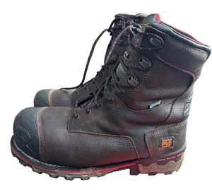 Timberland Boondock stivaletto impermeabile isolato uomo 11,5 punta composita larga - Foto 1 di 15