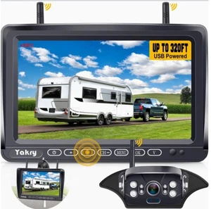 1080P HD RV Backup Camera, Wireless 7'' Yakry Y27-N Pre-Wired For Furrion System - Bild 1 von 6