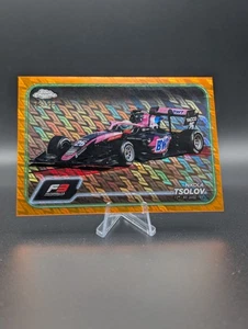Topps Chrome F1 LogoFractor 2024 - Nikola Tsolov Orange /25 - Bild 1 von 2