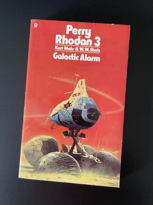 Perry Rhodan #3 Galactic Alarm Mahr Shols science fiction UK paperback 1974 - Image 1 of 4