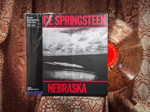 SEALED Bruce Springsteen Nebraska BLACK SMOKE Vinyl Me Please LP born town river - Picture 1 of 6