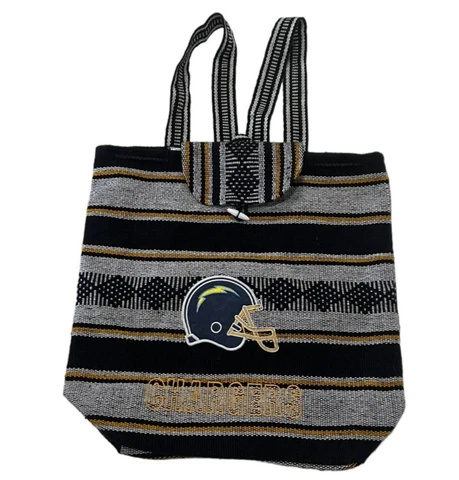 San Diego Chargers Football Backpack Shoulderbag Satchel Embroidered  NFL Cover