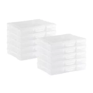 Transparent 4" x 6" Photo Storage Boxes - Photo Organizer Cases Photo Keeper ... - Picture 1 of 8