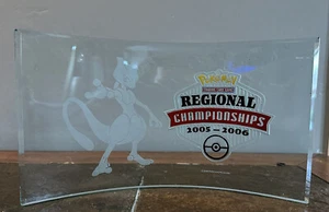 Trofeo de vidrio Pokémon 2005-2006 Mewtwo Regional JCC Championships - Imagen 1 de 3