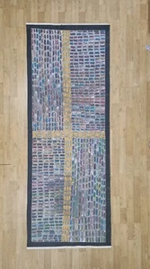 NEW, Aboriginal artist NATALIE MILLS 210cm x 78cm with COA - Picture 1 of 9