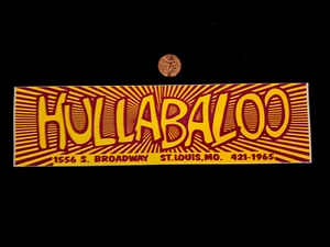 HULLABALOO Sticker Aufkleber ORIGINAL OLD STOCK - Bild 1 von 1