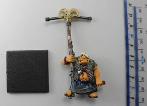 OGRE STANDARD BEARER Metal Ogres Ogor Army Painted Warhammer Citadel 1990s PE4 - Picture 1 of 2