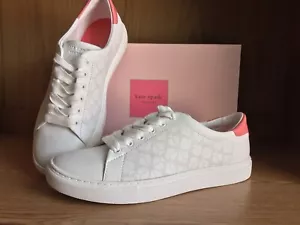 Kate Spade New York Audrey Sneaker Women White Size 9.5 K3241 SEM - Picture 1 of 9