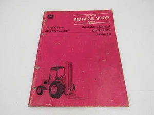 John Deere JD480 Forklift Operator's Manual OMT34919 - Picture 1 of 3
