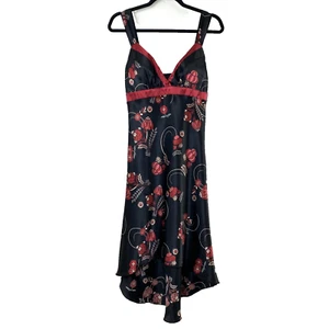 Vintage Byerwear Too! Y2K Kleid Junior 11 ärmellos Whimsigoth Fairycore USA - Bild 1 von 11