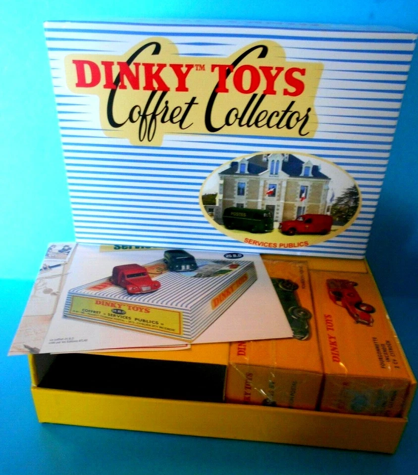 DINKY TOYS  COFFRET  SERVICE PUBLIC 520 2083520 ATLAS EDITIONS 1/43 [N] - Immagine 1 di 1