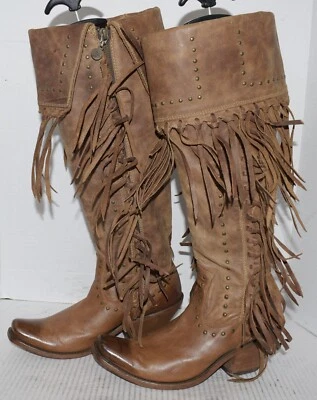 Botas Liberty Black LB 71167 American Tostadas Altas Cremallera Lateral Flecos Plegables Talla 6 Foto 1 de 4