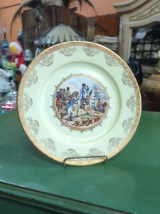 Antique 1930s Germany Rosenthal China Napoleon Cabinet Plate - Picture 1 of 14