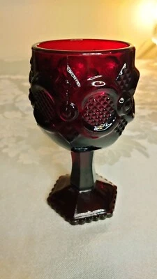 VTG AVON RUBY RED CAPE COD DINNERWARE COMMEMORITIVE 1879-1979 CENTENIAL EDITIONS - Image 1 of 4