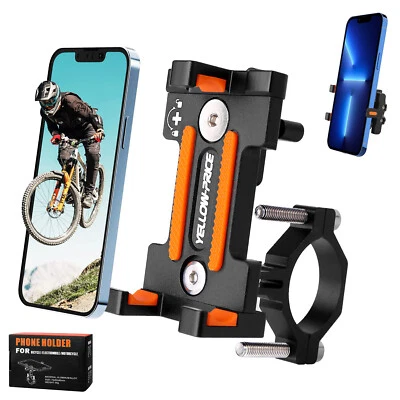 Universal Phone GPS Mobile Iphone Cradle Motorcycle Bike Holder 360° Rotation AU - image 1 of 4