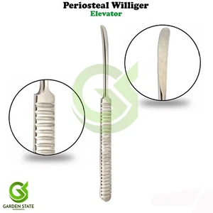 Surgical Williger Elevator Dental Periosteal Scaler & Podiatry Nail Fickling - Picture 1 of 3