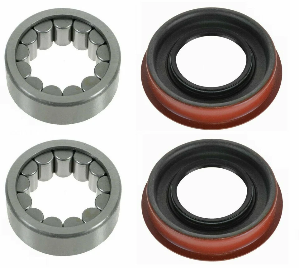 For Buick Chevy GMC Hummer Pair Set of Rear Repair Wheel Bearing And Seals WJB - Image 1 of 4