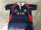 Kids Kukri Rugby Shirt Aged 7-8 Blues & Red