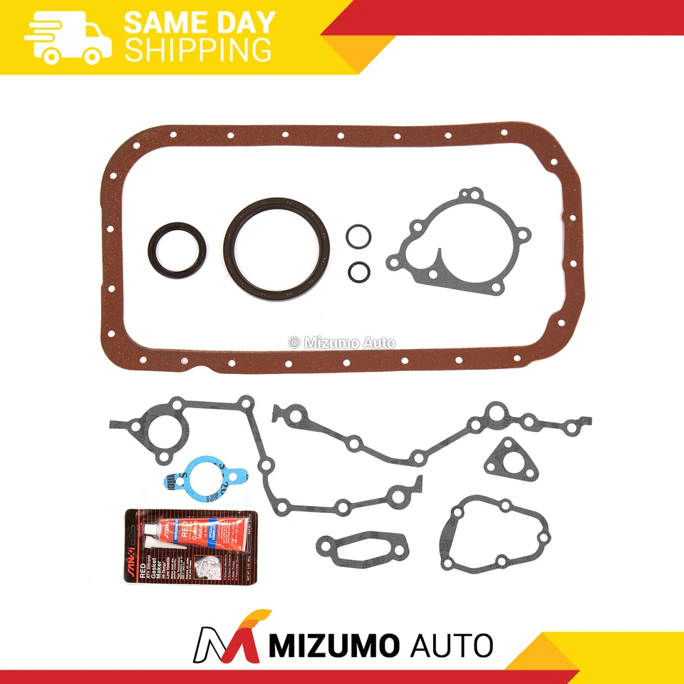 Lower Gasket Set Fit 89-94 Mazda B2600 MPV 2.6 SOHC G6 - Image 1 of 3