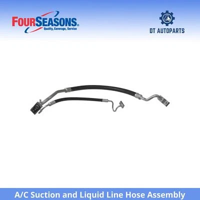 Conjunto de manguera de línea líquida y succión de aire acondicionado Dodge Shadow 1987-1989 4 estaciones Foto 1 de 4