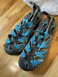 Keen Water Shoes Sandals Blue Unisex Sz 8.5 Hiking Outdoor - Picture 1 of 7