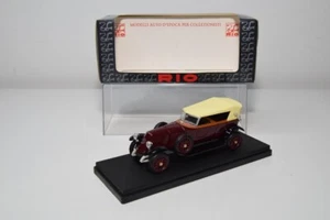 B42 1:43 RIO 52 RENAULT 40 CV 40CV TORPEDO 1923 MAROON BLACK MIB - Picture 1 of 20