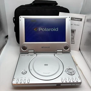 Polaroid Portable 8.5" Digital DVD Player with Case Cord and Manual PDM-0855C - Picture 1 of 14