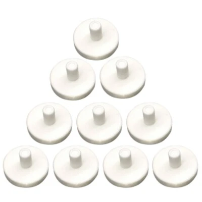 Ceramic Coral Frag Disks Tiles Coral Frag Plugs T-Shape Coralline Plug - Image 1 of 4