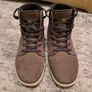 Bota forrada LOWA Dublin III GTX QC para hombre talla 11 Cuero Gamuza Gris Antideslizante - Imagen 1 de 13