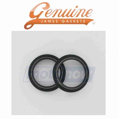 James Gasket Fork Dust Seals for 2008-2010 Harley Davidson FXSTC Softail ib Foto 1 de 4