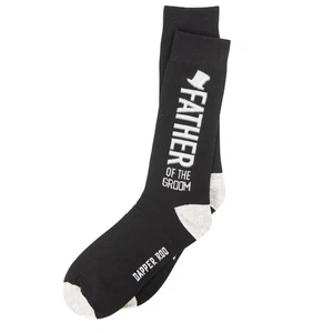 Father of the Groom Wedding Party Bamboo Socks by Dapper Roo - Picture 1 of 2